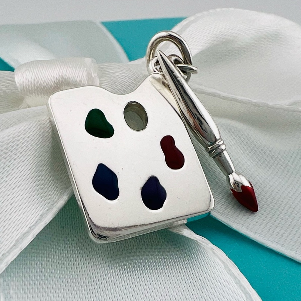 Tiffany Painter’s Palette Charm/Pendant